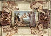 Michelangelo Buonarroti Creation of Eve Germany oil painting artist